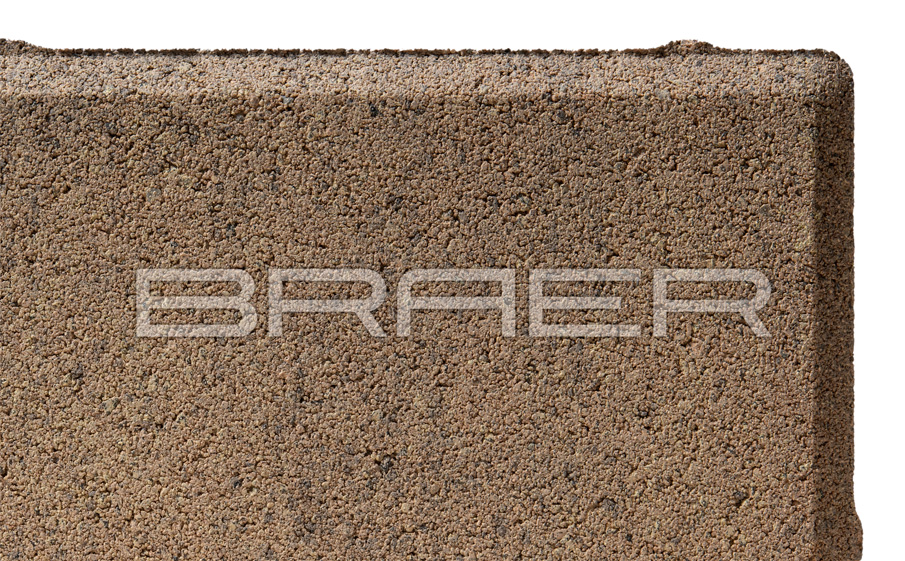 Фото Плитка тротуарная BRAER Прямоугольник Color Mix Прайд, 200*100*60 мм