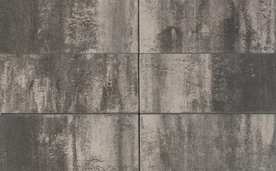 Фото Плитка тротуарная BRAER Сити Color Mix Туман, 300*300*80 мм