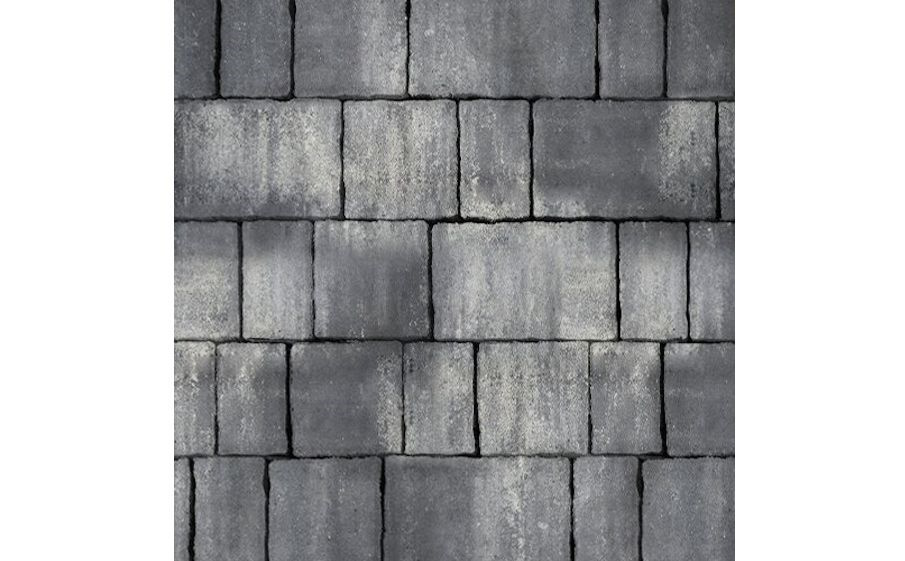 Фото Плитка тротуарная SteinRus Старый город Б.2.Фсм.6, гладкая, ColorMix Актау, толщина 60 мм