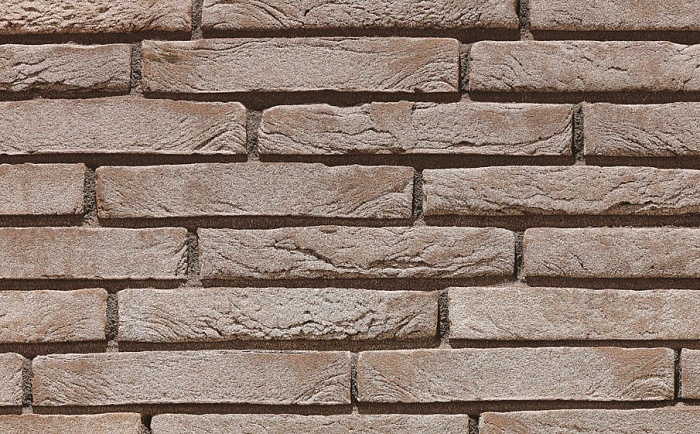 Фото Кирпич облицовочный Terca Tolus Tan Grijs, 238*90*40 мм