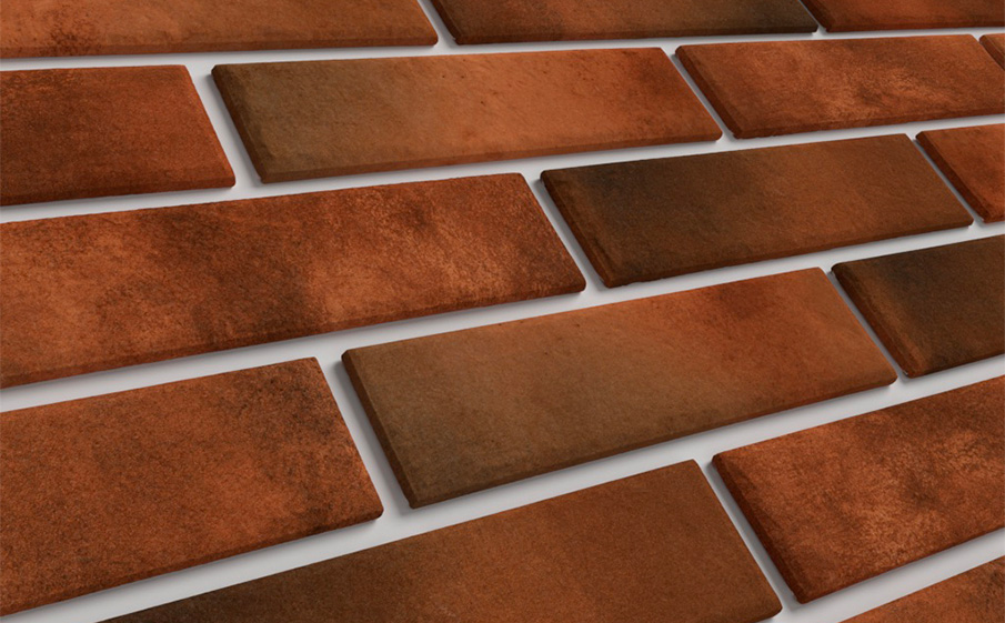 Фото Клинкерная плитка под кирпич BestPoint Retro Brick Chili 245*65*8,5 мм