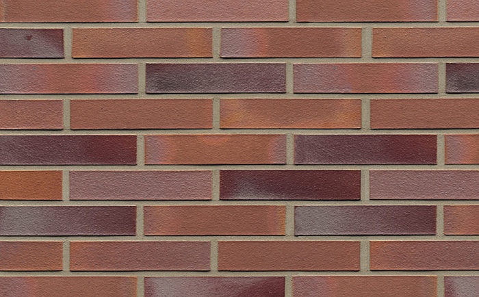 Фото Кирпич клинкерный Muhr 14 Rotblau-bunt гладкий, 240*115*52 мм