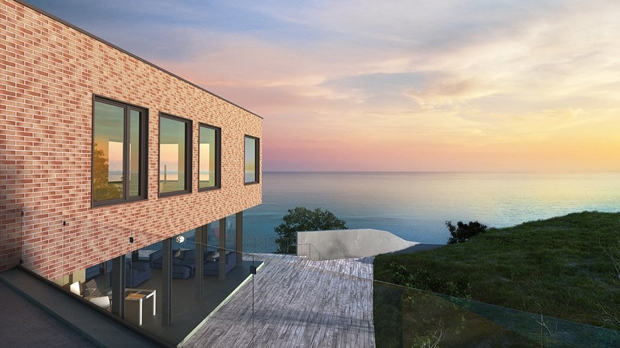 Фото Клинкерная плитка под кирпич King Klinker Dream House 09 Sunny shore RF10, 250*65*10 мм