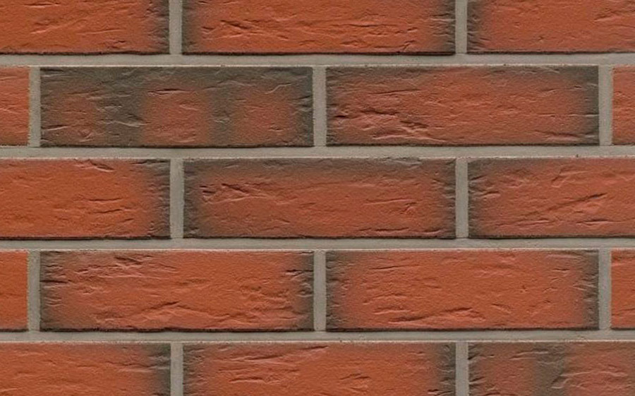 Фото Клинкерная плитка под кирпич Feldhaus Klinker NF 9 R343 ardor senso 240*71*9 мм