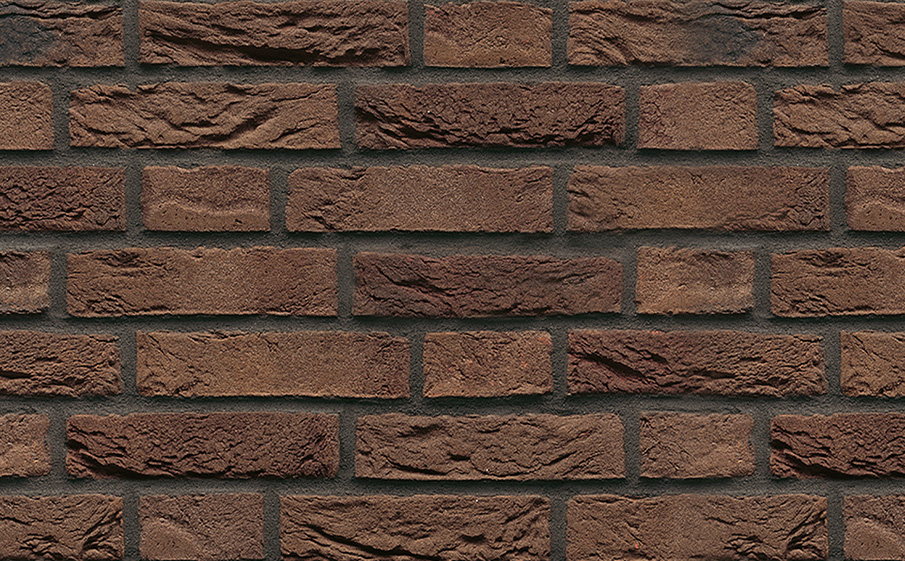 Фото Кирпич облицовочный Westerwaelder Klinker WK920 Ruhrtal Mangan, 210*50*65 мм
