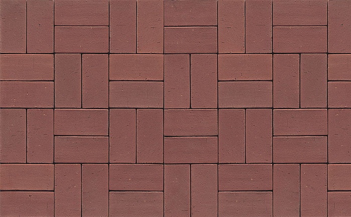 Фото Клинкерная брусчатка Muhr №03 Naturrot, 200*100*52 мм