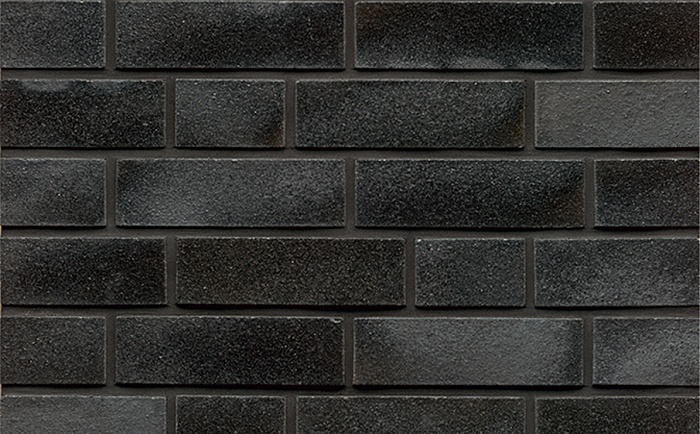 Фото Кирпич клинкерный Westerwaelder Klinker Nr 05E Brilliant Schwarz, 240*115*71 мм