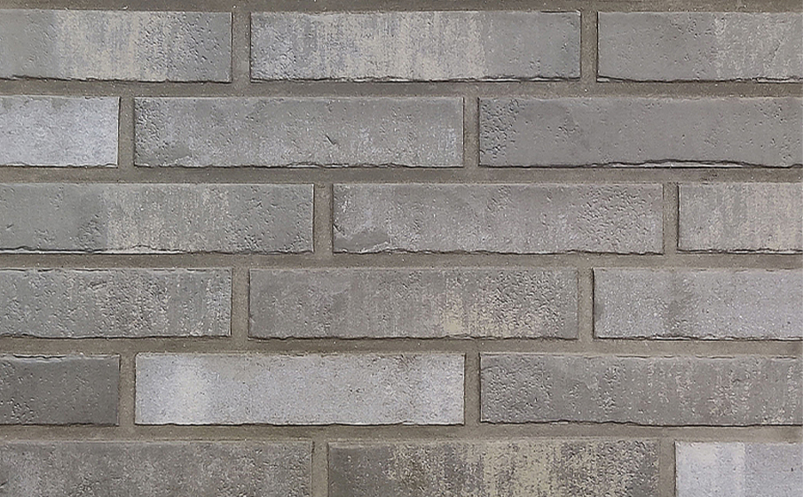 Фото Клинкерная плитка под кирпич Westerwaelder Klinker URBAN WK124 DUNKELGRAU, 240*52*10 мм