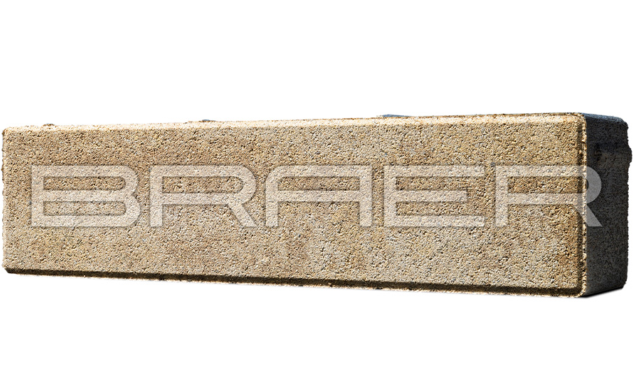 Фото Плитка тротуарная BRAER Ригель 2.0 Color Mix Саванна 320*80*60 мм