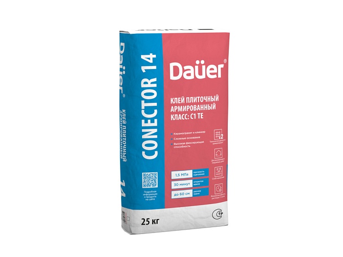 Фото Плиточный клей Dauer Профессиональный, CONECTOR 14, 25 кг