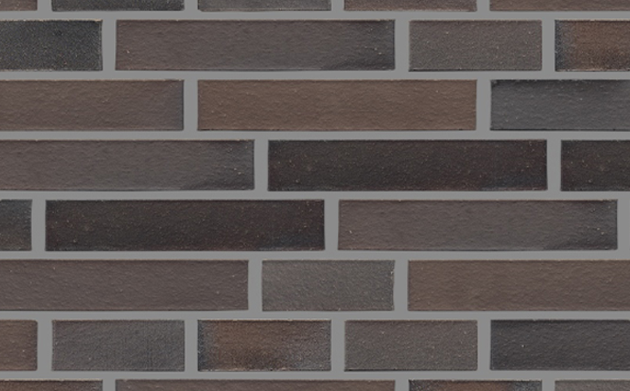 Фото Кирпич клинкерный Westerwaelder Klinker Nr 33A Schwarz-braun, 290*90*40 мм