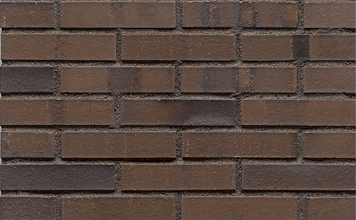 Фото Кирпич клинкерный Westerwaelder Klinker Nr 33AKS Schwarz-braun Kohle Spezial, 290*90*71 мм