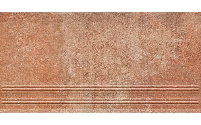 Фото Клинкерная ступень Paradyz Scandiano Rosso, 600*300*8,5 мм