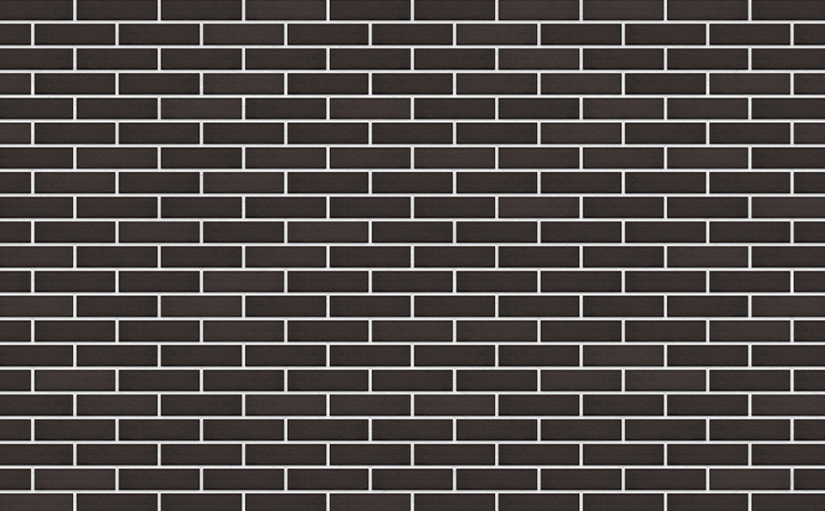 Фото Клинкерная плитка под кирпич King Klinker Dream House 18 Volcanic black RF10 250*65*10 мм