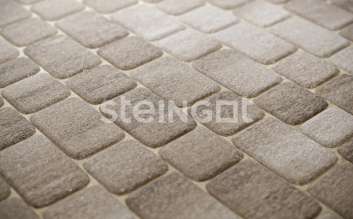 Фото Плитка тротуарная Steingot Колормикс, Классика, Травертин (Travertin), комплект 3 шт, толщина 60 мм