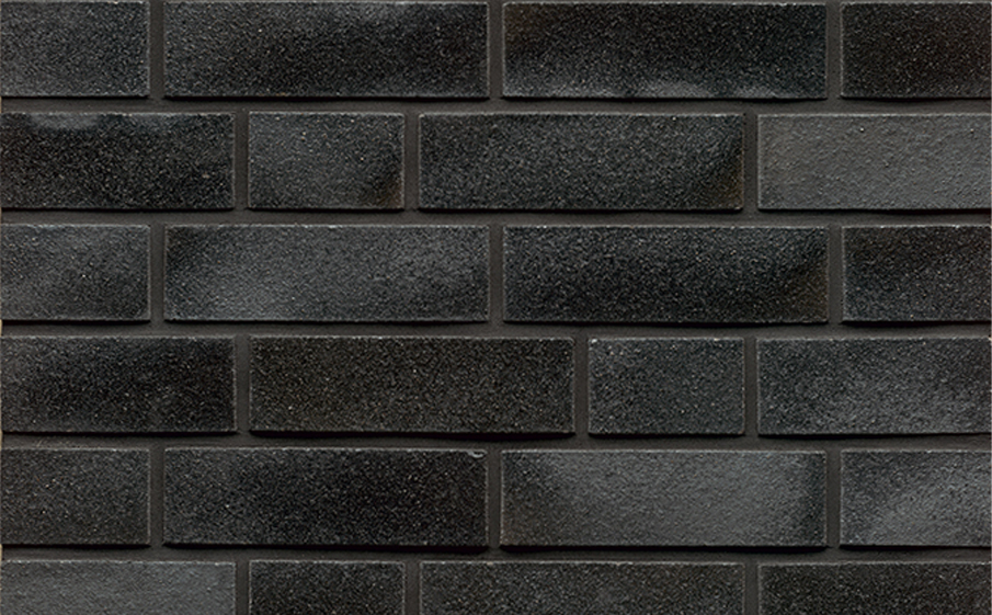 Фото Кирпич клинкерный Westerwaelder Klinker Nr 05E Brilliant Schwarz, 240*115*71 мм