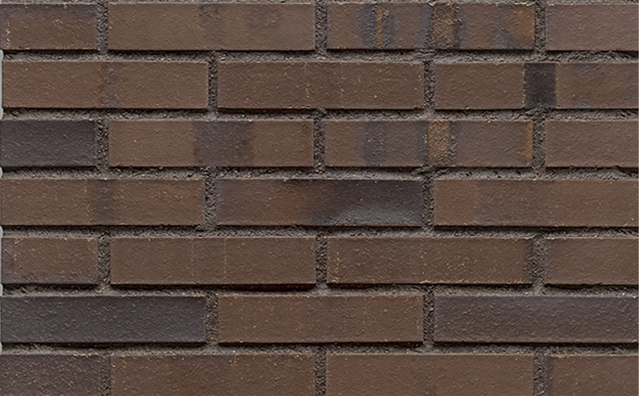 Фото Кирпич клинкерный Westerwaelder Klinker Nr 33AKS Schwarz-braun Kohle Spezial, 290*90*71 мм