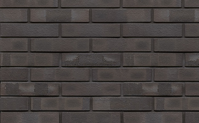 Фото Кирпич клинкерный Muhr 05 KS Eisenschmelz Schwarzbraun Kohle Spezial гладкий, 290*90*52 мм
