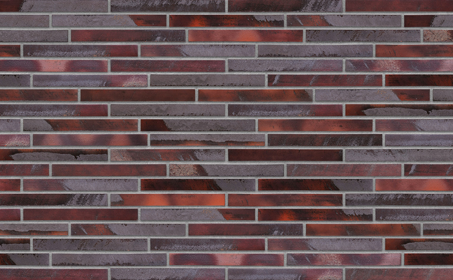 Фото Клинкерная плитка под кирпич King Klinker KING SIZE 02 Valyria stone гладкая, 490*52*14 мм