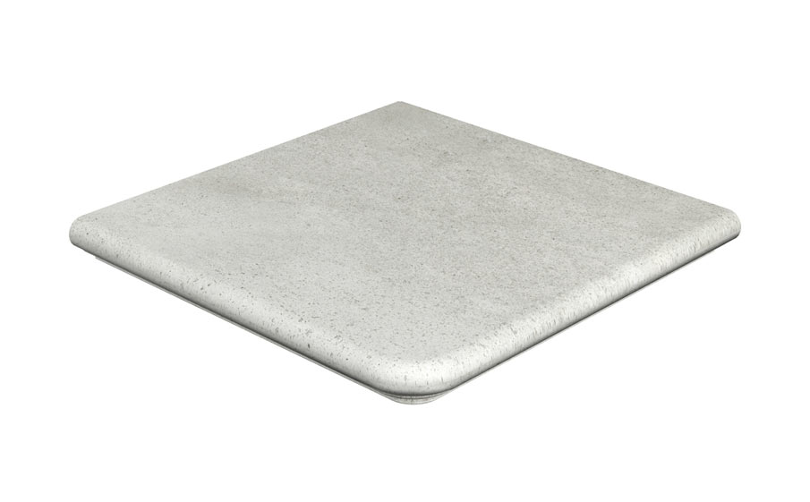 Фото Угловая ступень-флорентинер Gres Aragon Urban Gris 330*330*14(36) мм