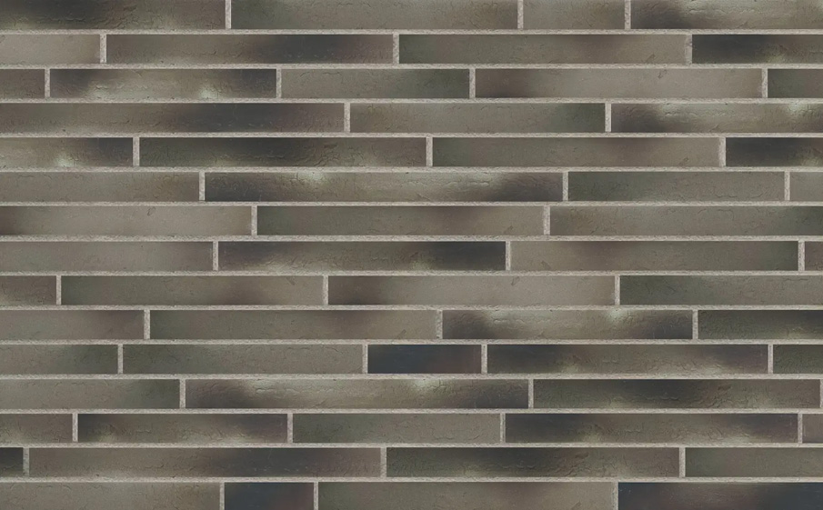 Фото Клинкерная плитка под кирпич Terramatic Forta Grey AВ, 390*40*14 мм