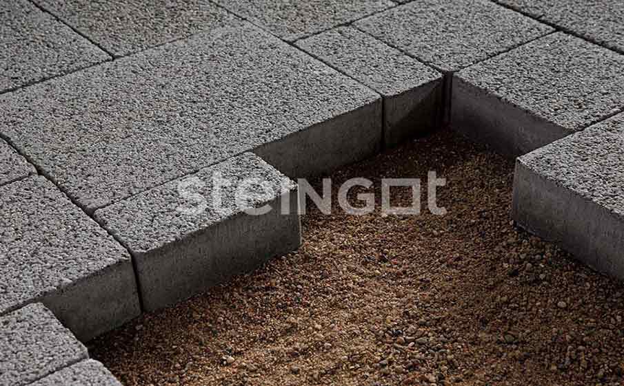 Фото Плитка тротуарная Steingot Премиум, Бавария, Пепельный (Fumo Bello), комплект 4 шт, толщина 60 мм