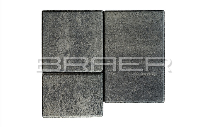 Фото Плитка тротуарная BRAER Старый город Венусбергер Color Mix Вечер