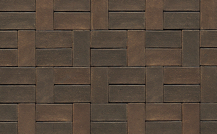 Фото Клинкерная брусчатка Westerwaelder Klinker PK833 Braun, 200*100*52 мм