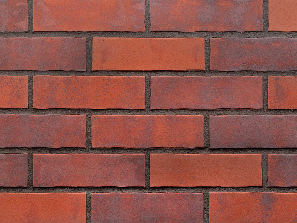 Фото Клинкерная плитка под кирпич King Klinker Old Castle Red square HF39, 240*71*10 мм