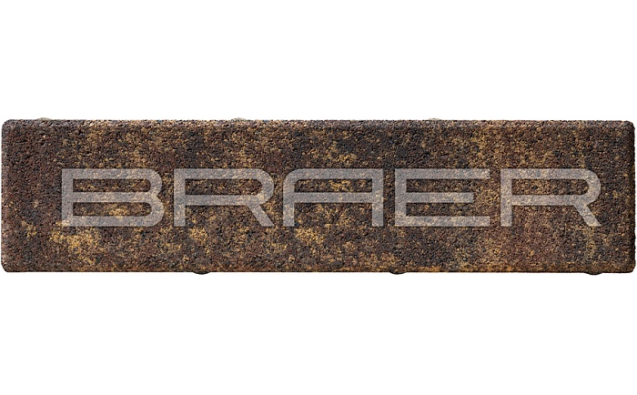 Фото Плитка тротуарная BRAER Ригель 2.0 Color Mix Мальва 320*80*60 мм