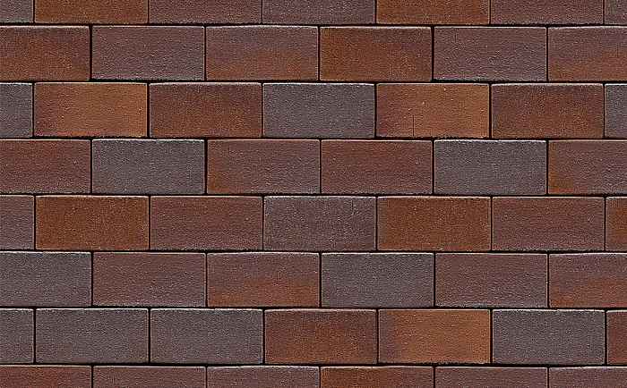 Фото Клинкерная брусчатка Westerwaelder Klinker PK84 Rotbraun-bunt, 200*100*52 мм