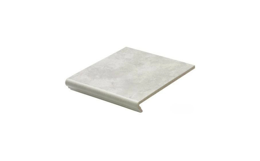 Фото Клинкерная угловая ступень флорентинер Stroeher Euramic Cavar, E544 chiaro, 345x345x12 мм