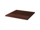 Фото Клинкерная ступень с насечками Paradyz Cloud, Brown гладкая, 300*300*8,5 мм