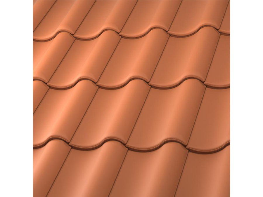 Фото Керамическая рядовая черепица Roben MILANO Naturrot