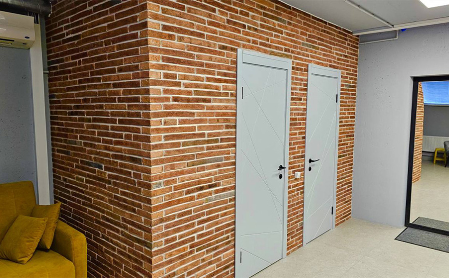 Фото Кирпич ригельный Rightbrick Моне, 400*100*40 мм