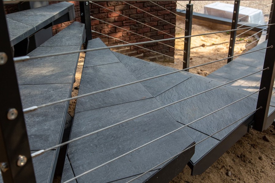 Фото Керамогранит Atlas Concorde Landstone Night LASTRA, 600*600*20 мм