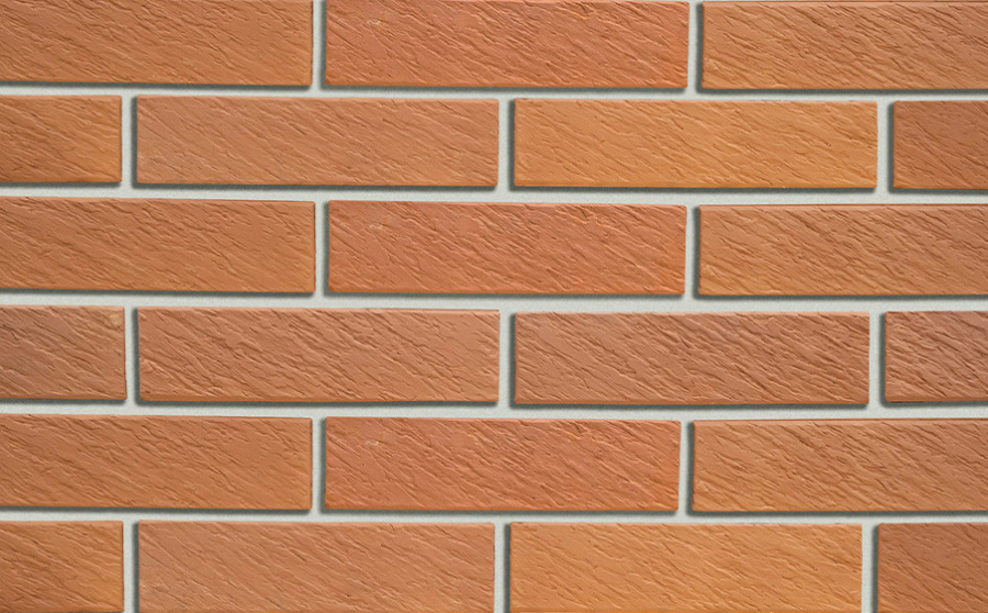 Фото Кирпич облицовочный Кротовский КЗ Классика красный гатура 250*120*65 мм