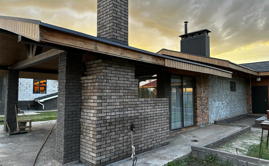 Фото Кирпич облицовочный Кротовский КЗ Премиум Вестон 250*120*65 мм
