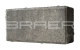 Фото Плитка тротуарная BRAER Прямоугольник Color Mix Туман 200*100*60 мм
