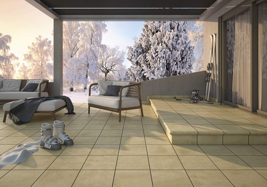 Фото Клинкерная плитка Gres Aragon Orion Beige 325*325*16 мм