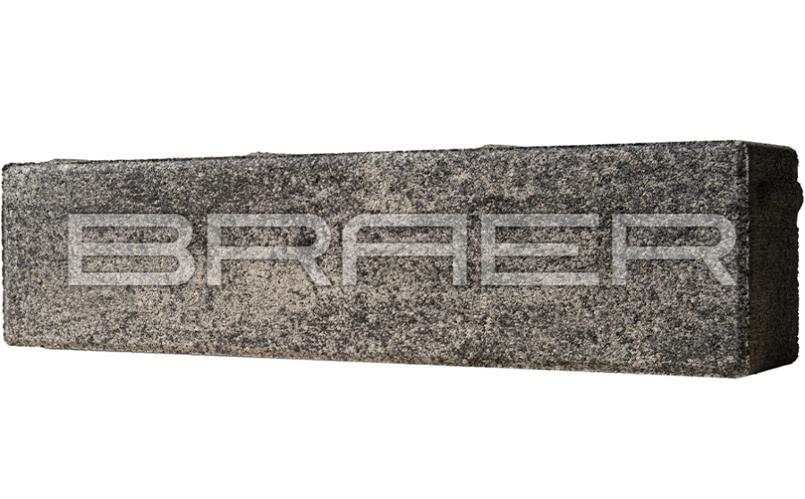 Фото Плитка тротуарная BRAER Ригель 2.0 Color Mix Ночь 320*80*60 мм