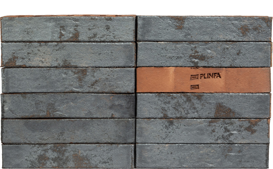 Фото Кирпич клинкерный ПЛИНФА (Plinfa) Iron 2922, 270*85*50 мм