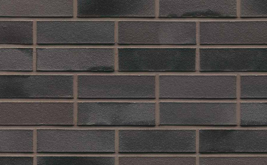 Фото Кирпич клинкерный Muhr 15 Schwarz-bunt Edelglanz гладкий, Spar NF, 240*55*71 мм