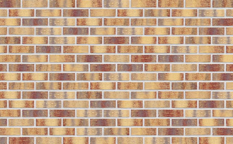 Фото Клинкерная плитка под кирпич King Klinker Old Castle Rainbow brick HF15 240*71*10 мм