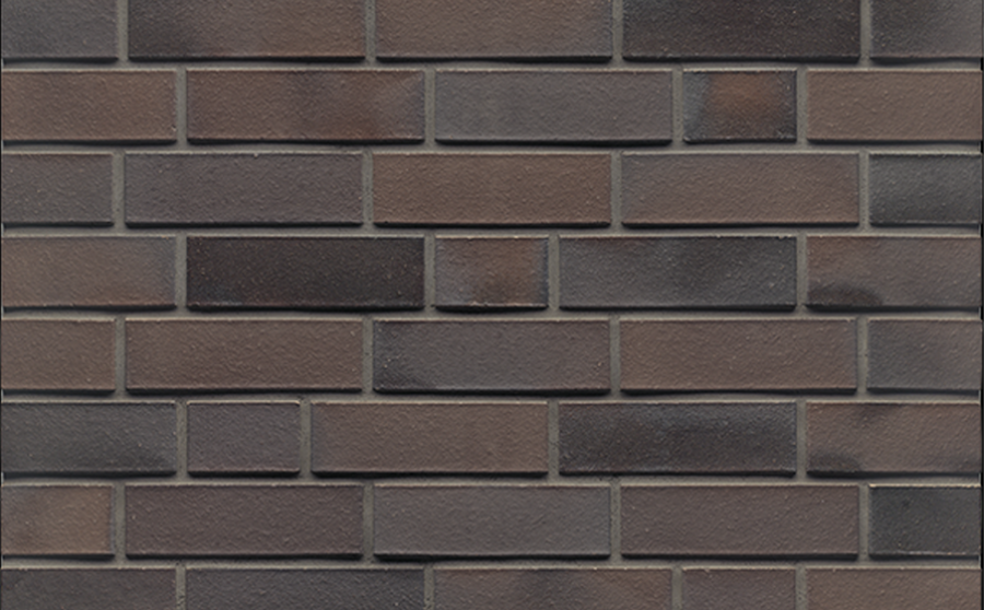 Фото Кирпич клинкерный Muhr 33 A Schwarz-Braun гладкий, 240*115*71 мм