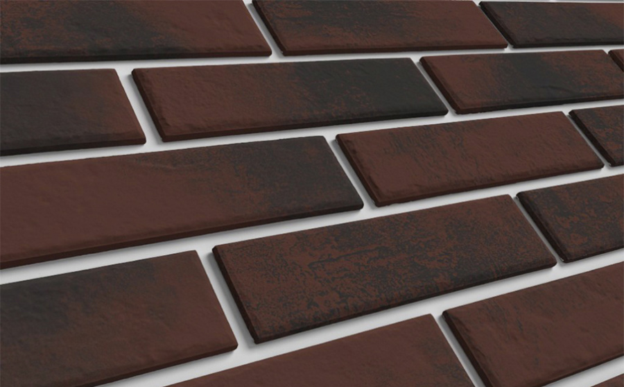 Фото Клинкерная плитка под кирпич BestPoint Exclusive Red Wine 245*65*8,5 мм