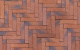 Фото Клинкерная брусчатка Westerwaelder Klinker WK103RBL Design Rot blau PK, 240*52*50 мм