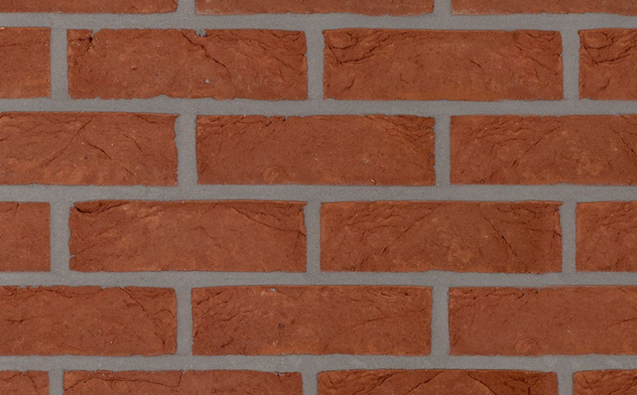 Фото Кирпич облицовочный ручной формовки Terca Haywood Red, 215*102*65 мм