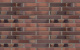 Фото Кирпич клинкерный Muhr 04S Rotbraun-bunt Spezial гладкий, 290*60*40 мм