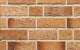 Фото Клинкерная плитка под кирпич Stroeher Steinlinge 372 amberbeige рельефная NF14, 240*71*14 мм